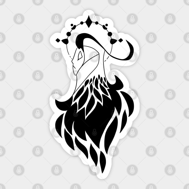 owl Sticker by wolfface2